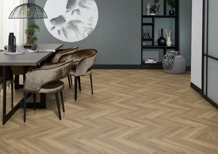 YUP herringbone click SRC natural