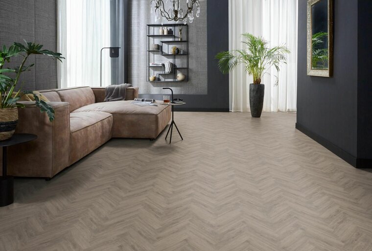 YUP herringbone click SRC smoky